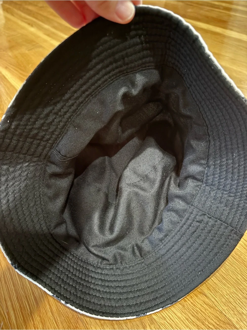 PRIME All Over Logo Bucket Hat White Black Adult Size Large 23” Circumference